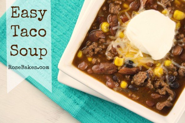 Easy Taco Soup 2
