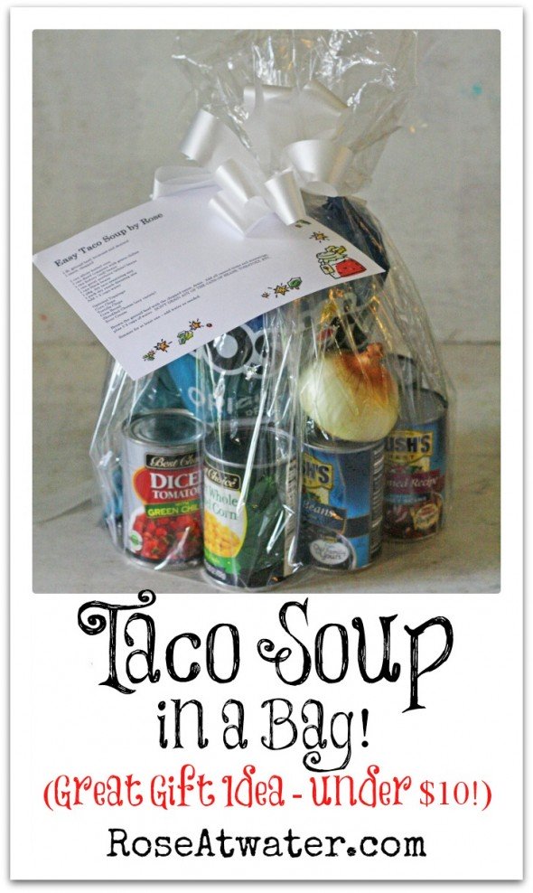 Taco Soup in a Bag