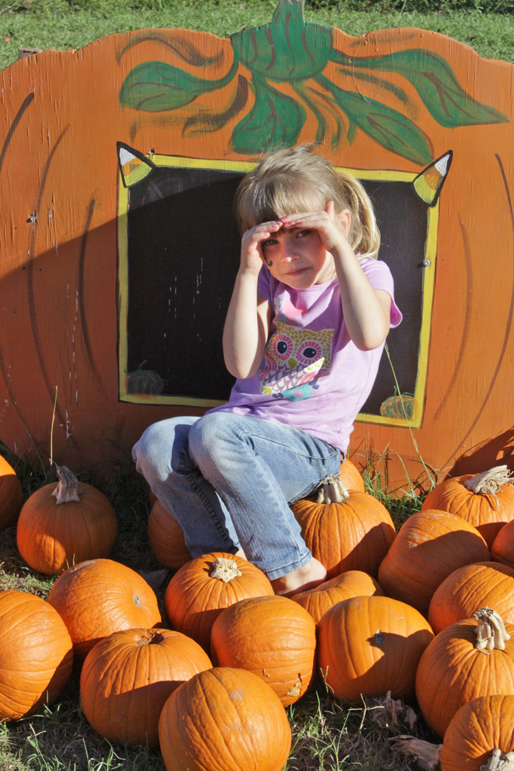 Miriam-on-a-Pumpkin