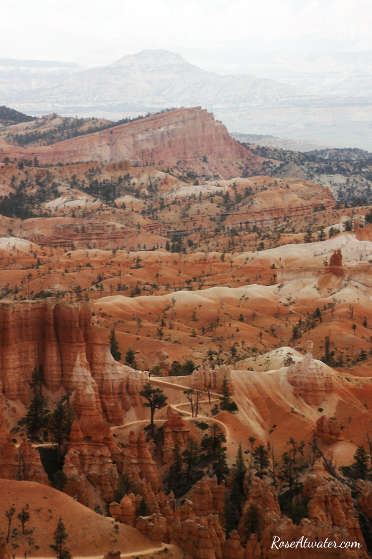 Road Trip 2015: Day 8 {Bryce Canyon National Park, a Hail Storm, Traffic, Bear Lake and a Remote Cabin!}