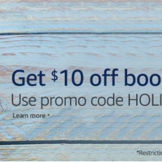 HOT DEAL: $10 off $25 of Books at Amazon!